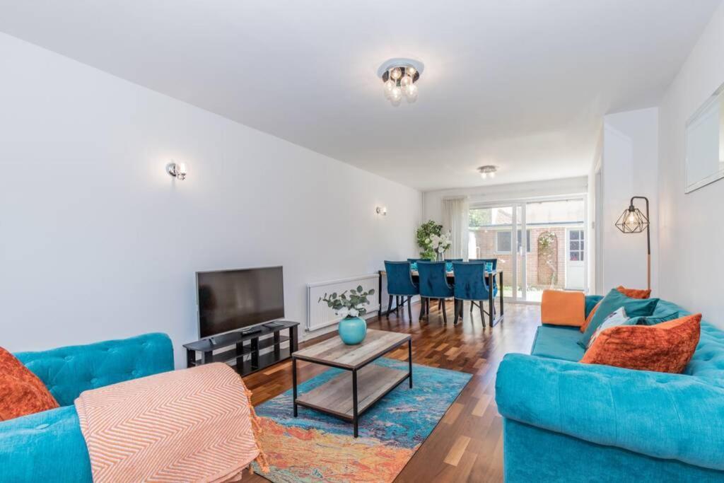Stylish Townhouse In The Heart Of Summertown Oxford Bagian luar foto
